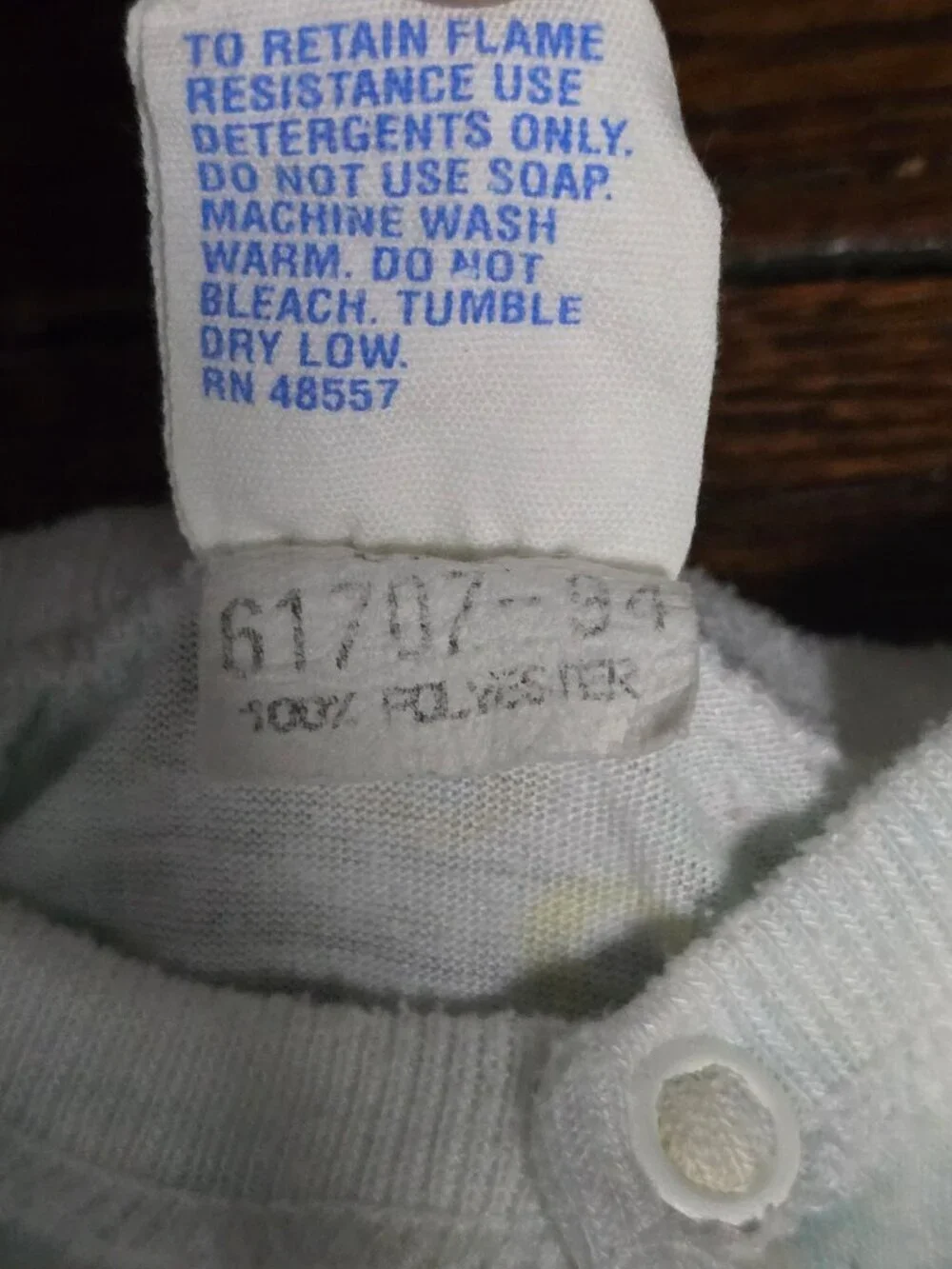 Vintage 90s Pastel Duck One Piece Sleeper